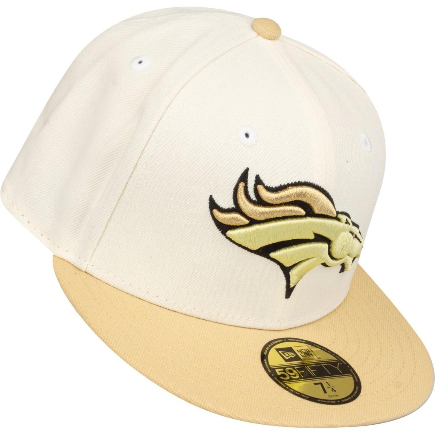 Thumbnail - New Era, Herren, Cap, 59Fifty Fitted Cap - Denver Broncos chrome - 7 1/2, Beige, (7 1/2)