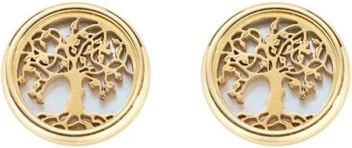 Image du produit Amen Charmants boucles d'oreilles plaquées or Fleur de vie ORALG3