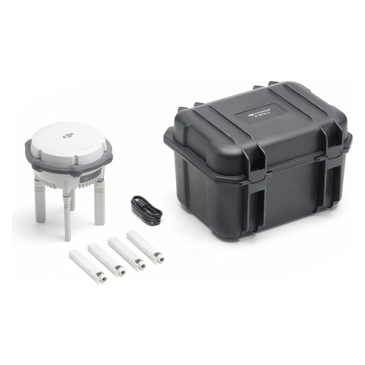 DJI D-RTK 3 Multifunctional Station (Drohnen Antenne, Drohnen GPS, DJI RC), Drohne Zubehör, Weiss