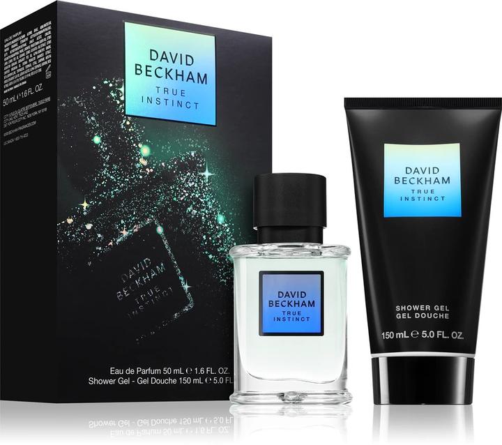Actual product image David Beckham True Instinct Eau de Parfum 50ml + Shower Gel 150ml (Perfume set)