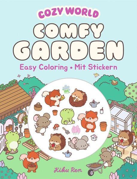 Immagine prodotto Cozy World - Comfy Garden (mit Stickern)