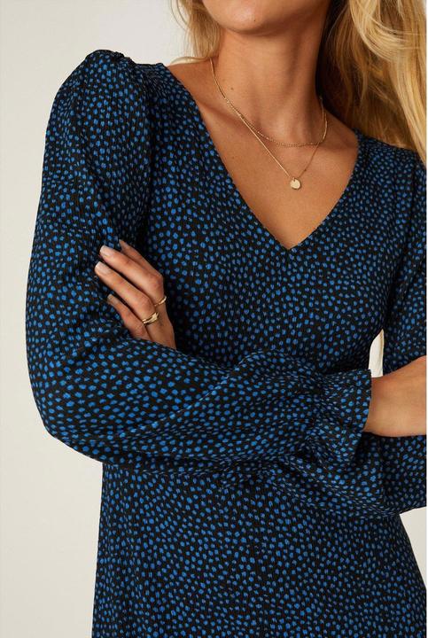 Image du produit Dorothy Perkins Robe midi col en V à pois pour dames/femmes (34)