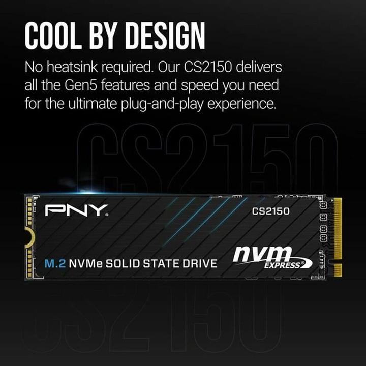Actual product image PNY CS2150 (2000 GB, M.2, M.2 2280)