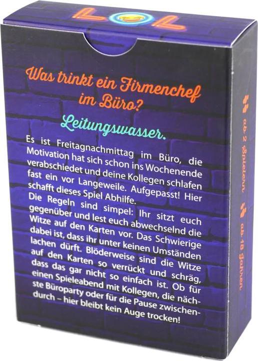 Actual product image LOL - The ultimate no-laugh-challenge (German)
