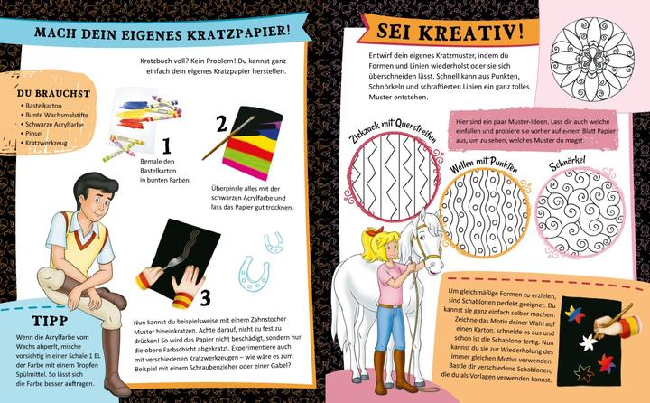 Image du produit Bibi & Tina - Mein pferdestarkes Kritzel-Kratzel-Buch