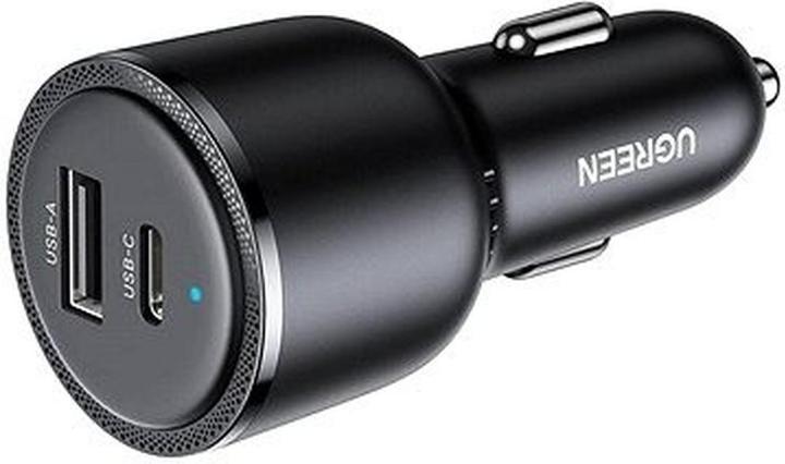 Actual product image Ugreen 63w 2-Port Fast Car Charger