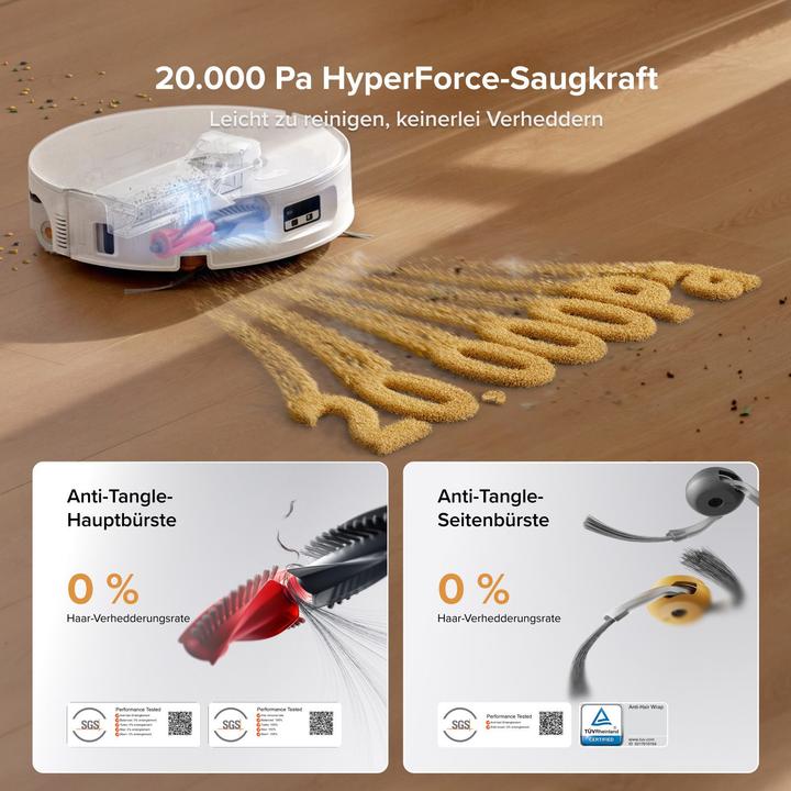 Immagine prodotto Roborock Qrevo Curv 2 FlowX (20000 Pa, Rullo)