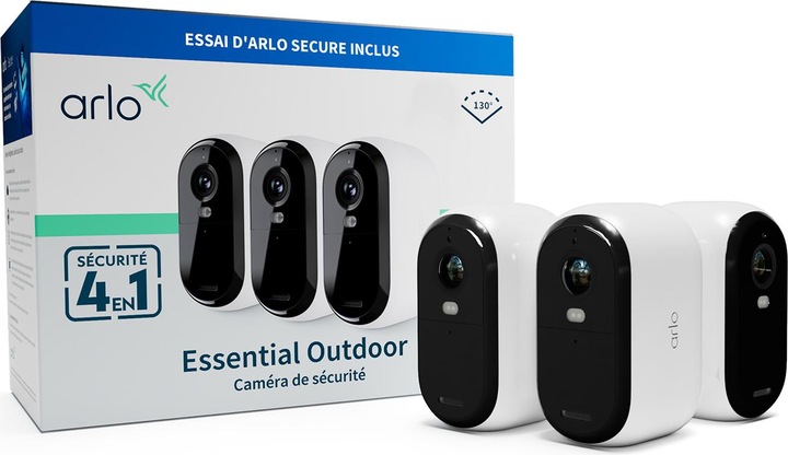 Image du produit Arlo Essential 2K Outdoor Camera (1920 x 1080 Pixels)