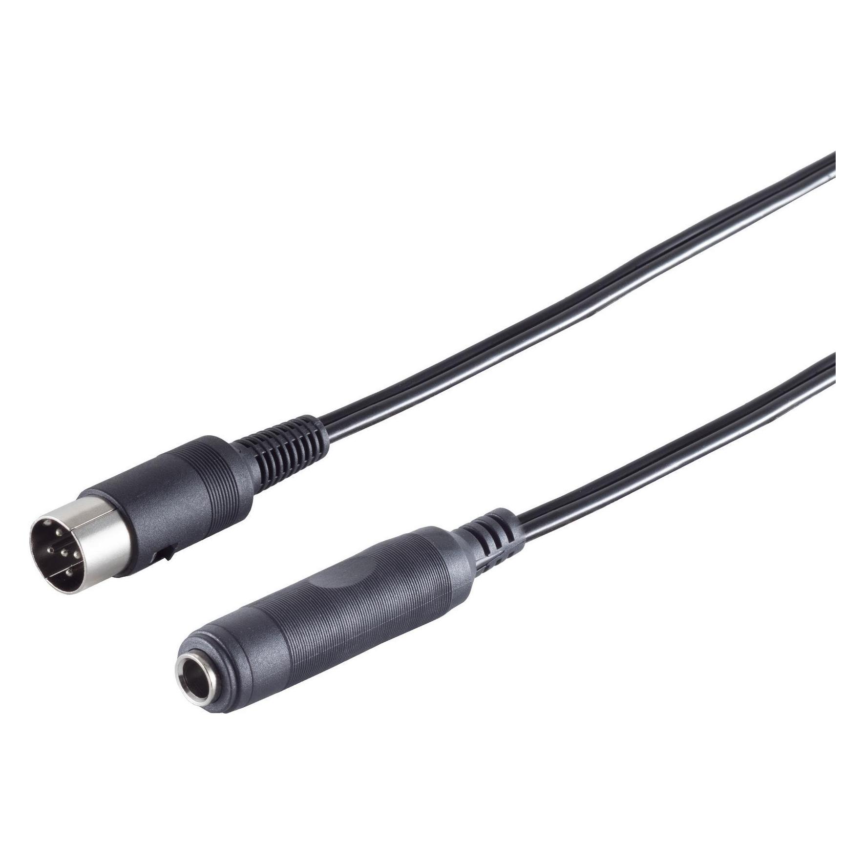 Shiverpeaks S/Conn Maximum Connectivity Diodenkabel-Din-Klinke-Würfelstecker 5-pol. Auf Klinkenkupplung 3-pol. 6 (0.20 m), Audiokabel