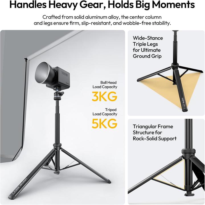 Produktbild Ulanzi MT93 Auto Open Tripod with Uka (Metall)