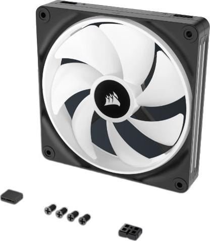 Image du produit Corsair Ventilateur iCUE LINK QX140 RGB 140 mm PWM (noir, kit de démarrage) (140 mm, 2 x)