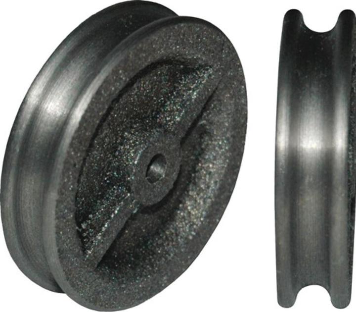 Actual product image HBS Birdcaster 470 Cast iron Castor Ø 40 mm Load capacity max. 18 kg Groove 6 mm