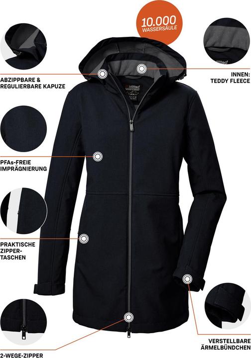 Immagine prodotto Killtec Kow 95 Wmn Sftshll Prk (46)