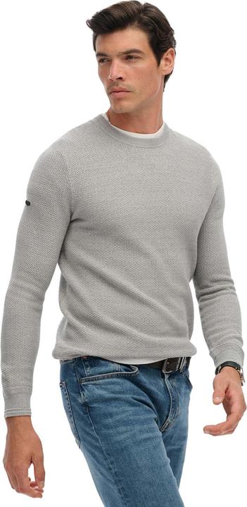 Produktbild Superdry Strickpullover Casual Bequem sitzend Cotton Texture Jumper (L)