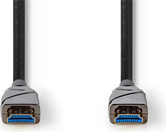 Productafbeelding Nedis Actieve Optische Hoge Snelheid??HDMI Kabel met Ethernet HDMIT Stekker HDMIT Stekker 4K@60Hz 18 G (10 m)