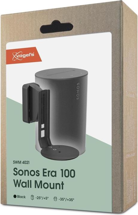 Produktbild Vogels TV bracket Speaker Wall Mount for Sonos Era 100 (black) | (Wandmontage, Drehbar, Neigbar)
