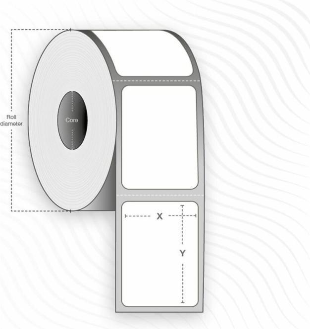 Image du produit Capture Étiquette 51 x 25mm, noyau 25mm (5.10 cm)