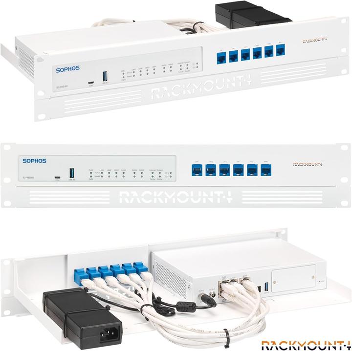 Produktbild Rackmount.IT 1.3/2U 6 x RJ-45, f/ Sophos RED 20, RED 60