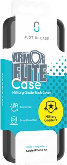 Immagine prodotto Just in Case Military Grade Kunststoff Back Cover Schwarz Magnetisch Apple iPhone Air (Apple iPhone Air)