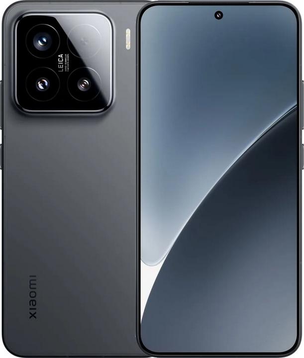 Produktbild Xiaomi 15 12/256GB 5G Black EU (256 GB, Black, 5G)