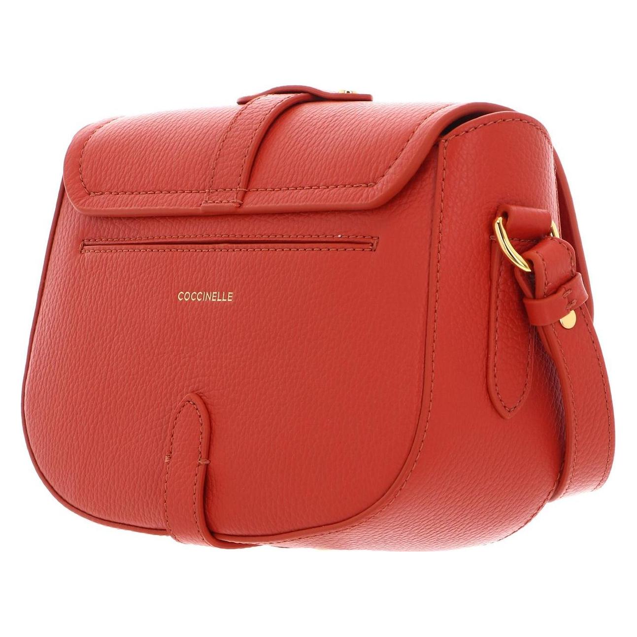 Coccinelle, Damen, Handtasche, Magalu Handbag Grained Leather, Orange