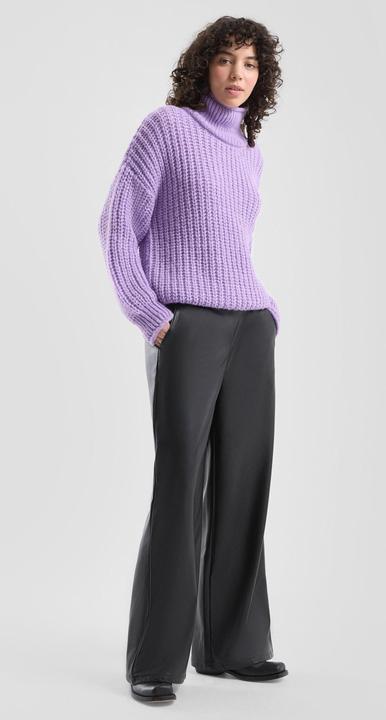 Image du produit s.Oliver Strickpullover Flauschiger Oversize-Pullover mit Rollkragen (XXL)