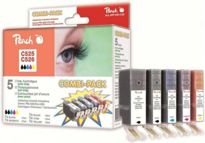 Peach Cli-526 (M, BK, PBK, Y, C)