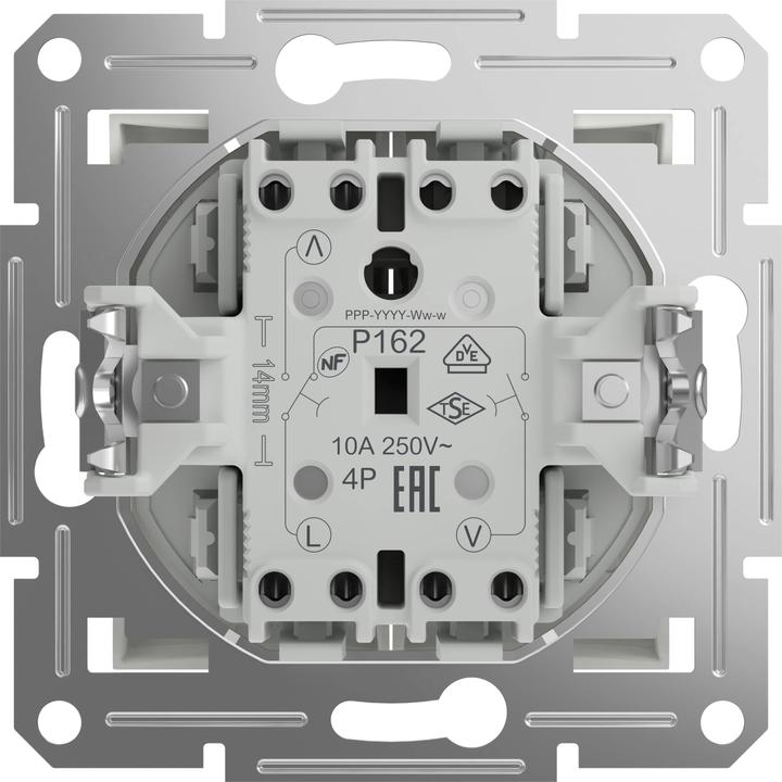 Produktbild Schneider Electric Rolladentaster Asfora Weiss (RAL 9003) EPH1370121D