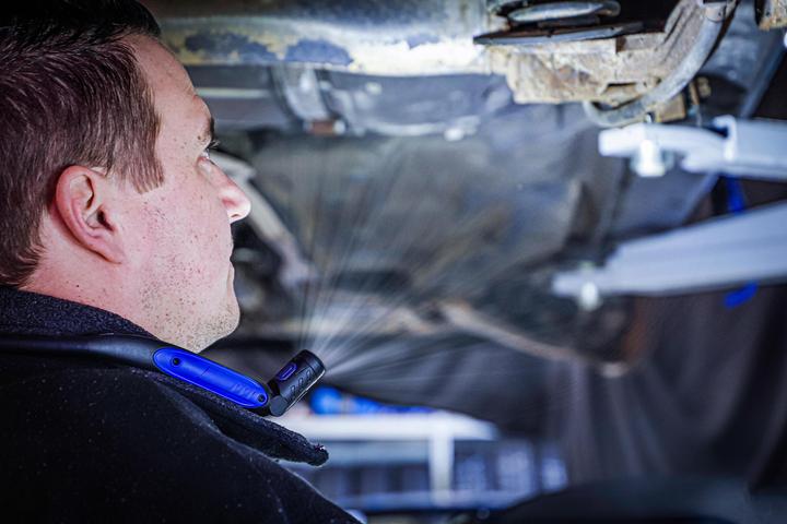 Immagine prodotto BGS COB-LED-Werkstatt-Nackenleuchte (320 lm)