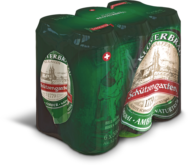 Produktbild Schützengarten St.Galler Klosterbräu (6 x 50 cl)