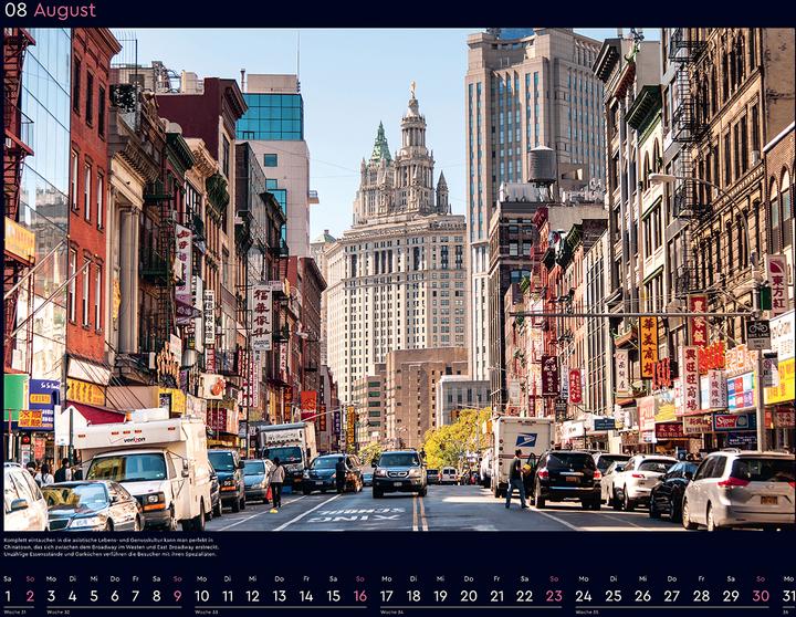 Immagine prodotto New York - Wandkalender 2026 (60 x 45 cm)
