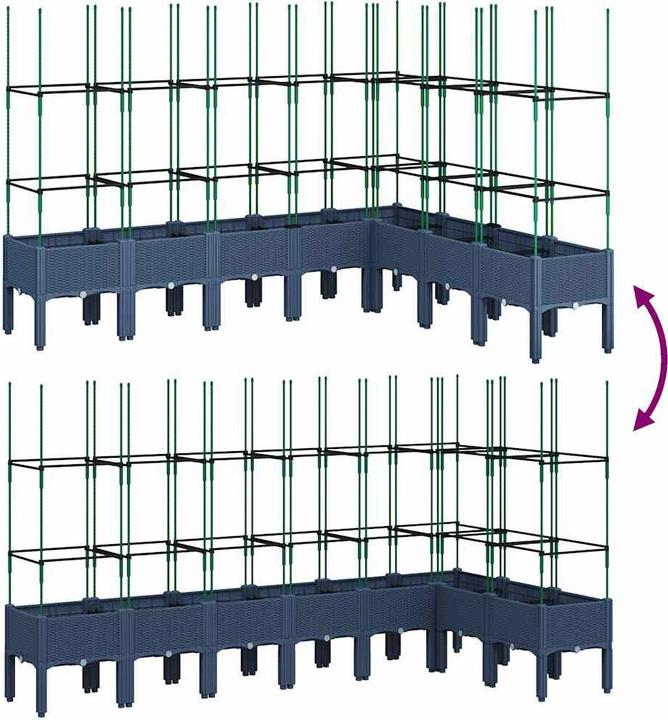 Produktbild vidaXL Pflanzgefäss