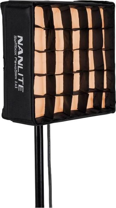 Image du produit Nanlite Boîte à lumière à déclenchement rapide avec cage à oeufs pour PavoSlim 60B/60C (Boîte à lumière, 34.50 cm)