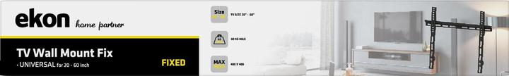 Produktbild Ekon Fixed wall-mounted TV support up to 60 inches (Wand)