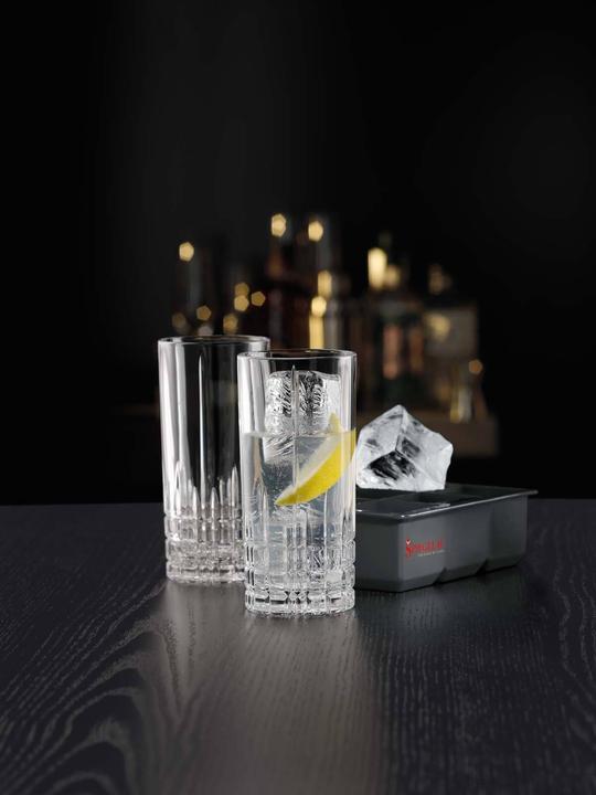 Actual product image Spiegelau Longdrink glasses + Perfect Serve ice cube tray (3.50 dl, 3 x, Long drink glasses)