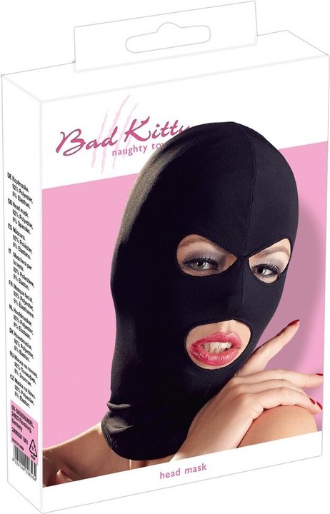 Actual product image Bad Kitty Head mask