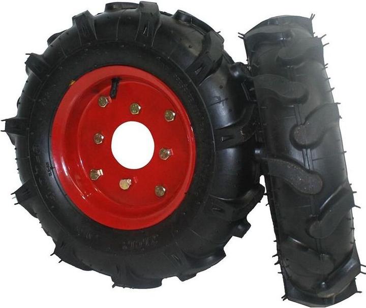 Produktbild Bricoferr PTMT034 pneumatic tyres 400 x 8 inch for motorcycle heels