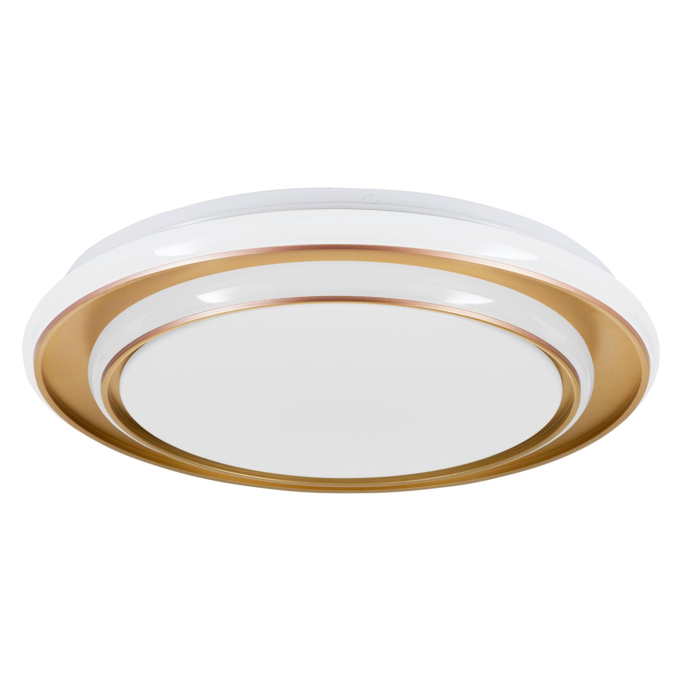 Eglo Led Deckenleuchte "Moschetta Deckenlampe - Stahl - Led - 24W - IP20" Led-Modul 1 Stk. Kaltweiß Neutralweiß Warmweiß Wohzimmerlampe,