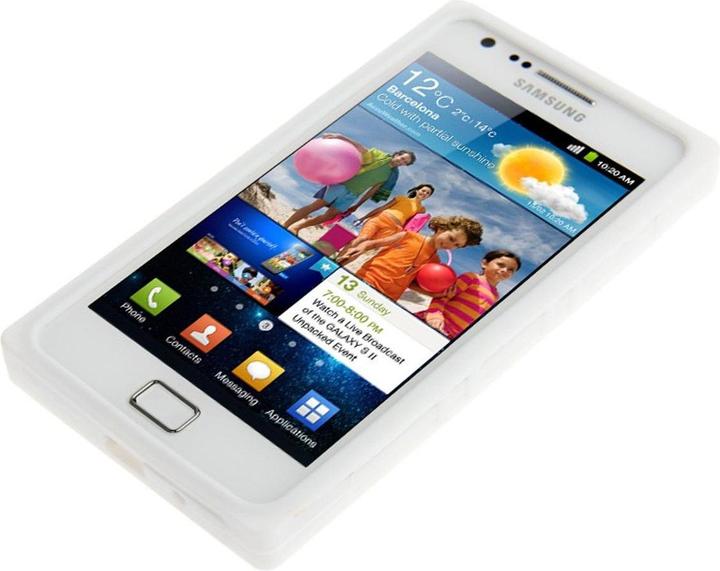 Produktbild König Design Silikon Hülle Kassette für Samsung Galaxy S2 i9100 weiss (Samsung Galaxy S2 I9100)