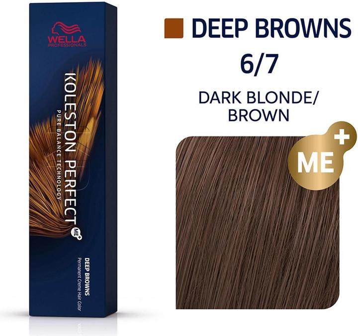Actual product image Wella Koleston Perfect Me+ (6/7 dark blond brown)