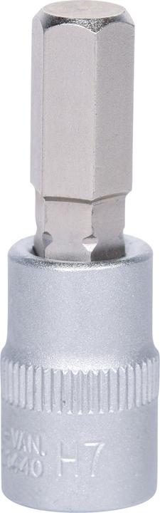 Productafbeelding KS Tools 1/4 bit inbus. 7mm 911.1440 (7 mm)