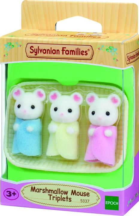 Sylvanian Families Marshmallow Mouse Triplets