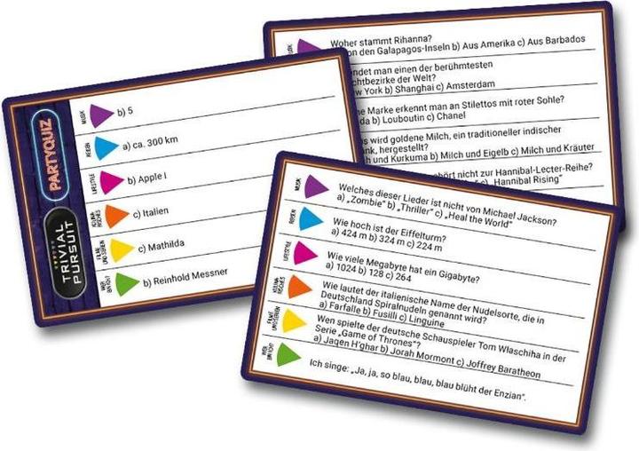 Actual product image Hasbro Trivial Pursuit Party Quiz (German)