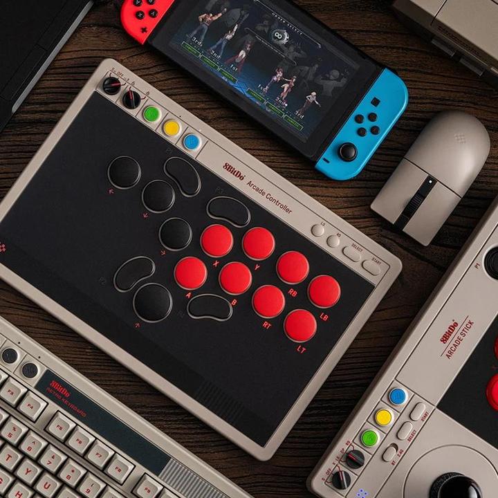 Actual product image 8bitdo Arcade Controller (PC, Switch, Switch 2)