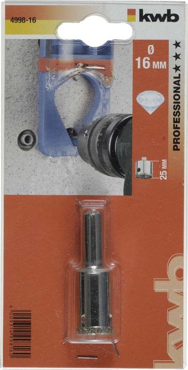 Produktbild kwb Diamant Lochsäge 16/25 Mm (16 mm)