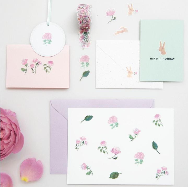 Produktbild Rico Design Washi Sticker "La Vie En Rose" (200 Sticker)