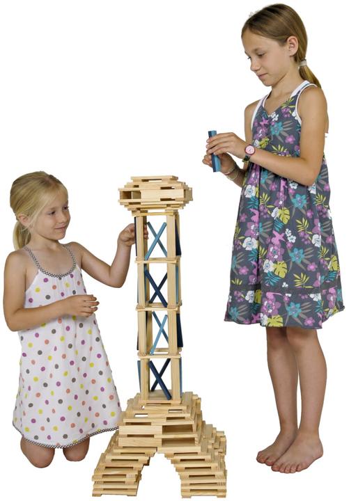 Actual product image Kapla Wooden case of 280 pcs.