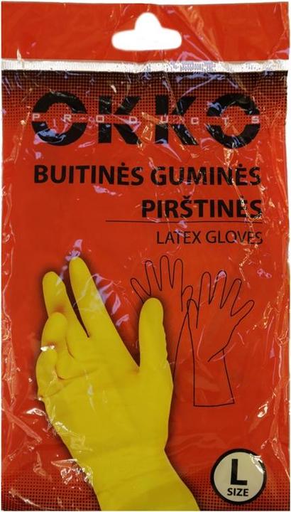Produktbild Okko Household Rubber Gloves L (L)