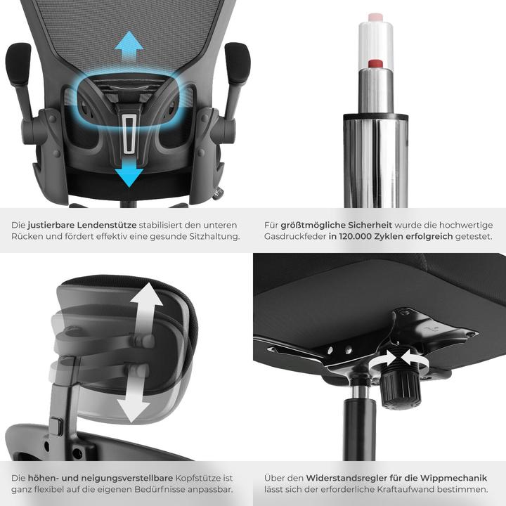 Actual product image tectake Arges (45 - 55 cm)