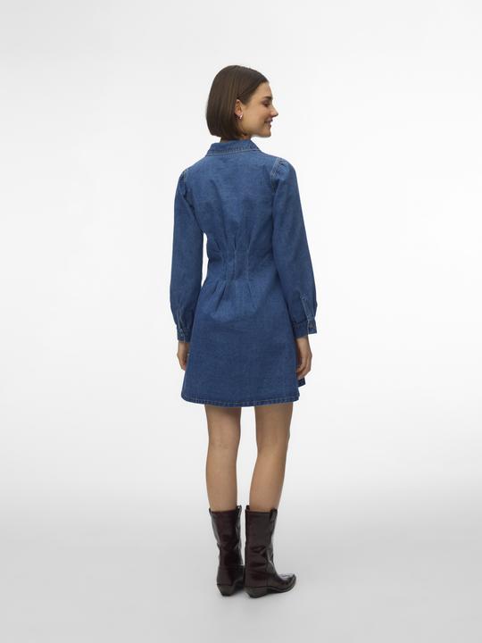 Image du produit Vero Moda VMMARGRIT Langes Kleid Jeanskleid (M)